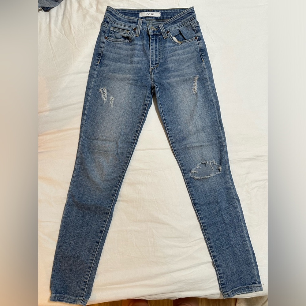 Joe’s High-Rise Skinny Ankle Jeans